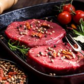 Ostrich Fan Filet Mignon Steak