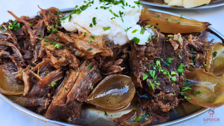 Honey Garlic Crock Pot Ostrich Roast