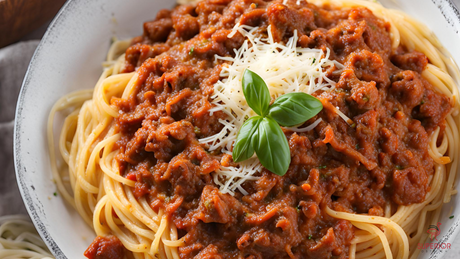 Ostrich Spaghetti Bolognese