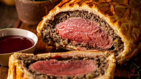 Ostrich Wellington