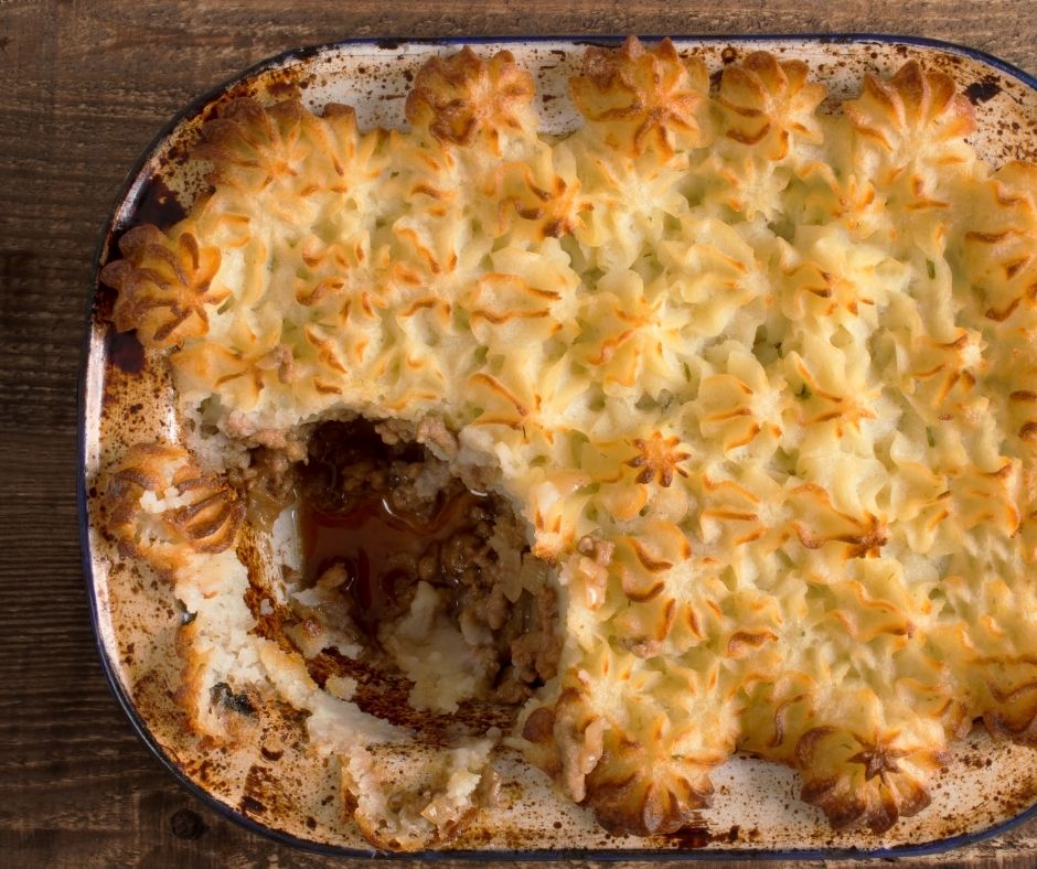 Ostrich Shepherd’s Pie