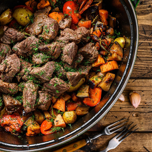 Ostrich Stew Meat