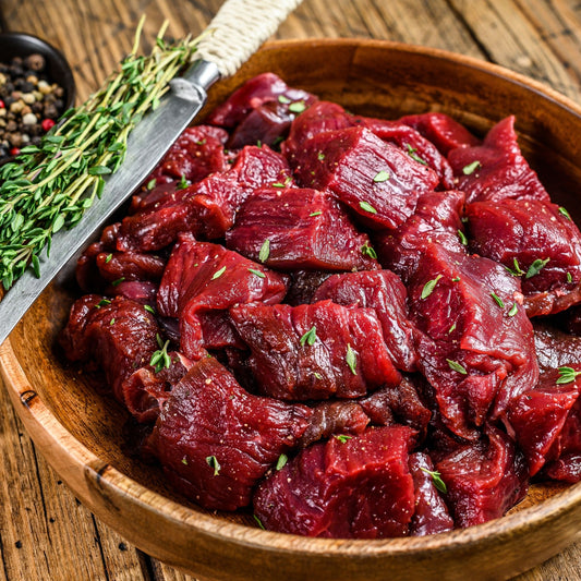 Ostrich Stew Meat
