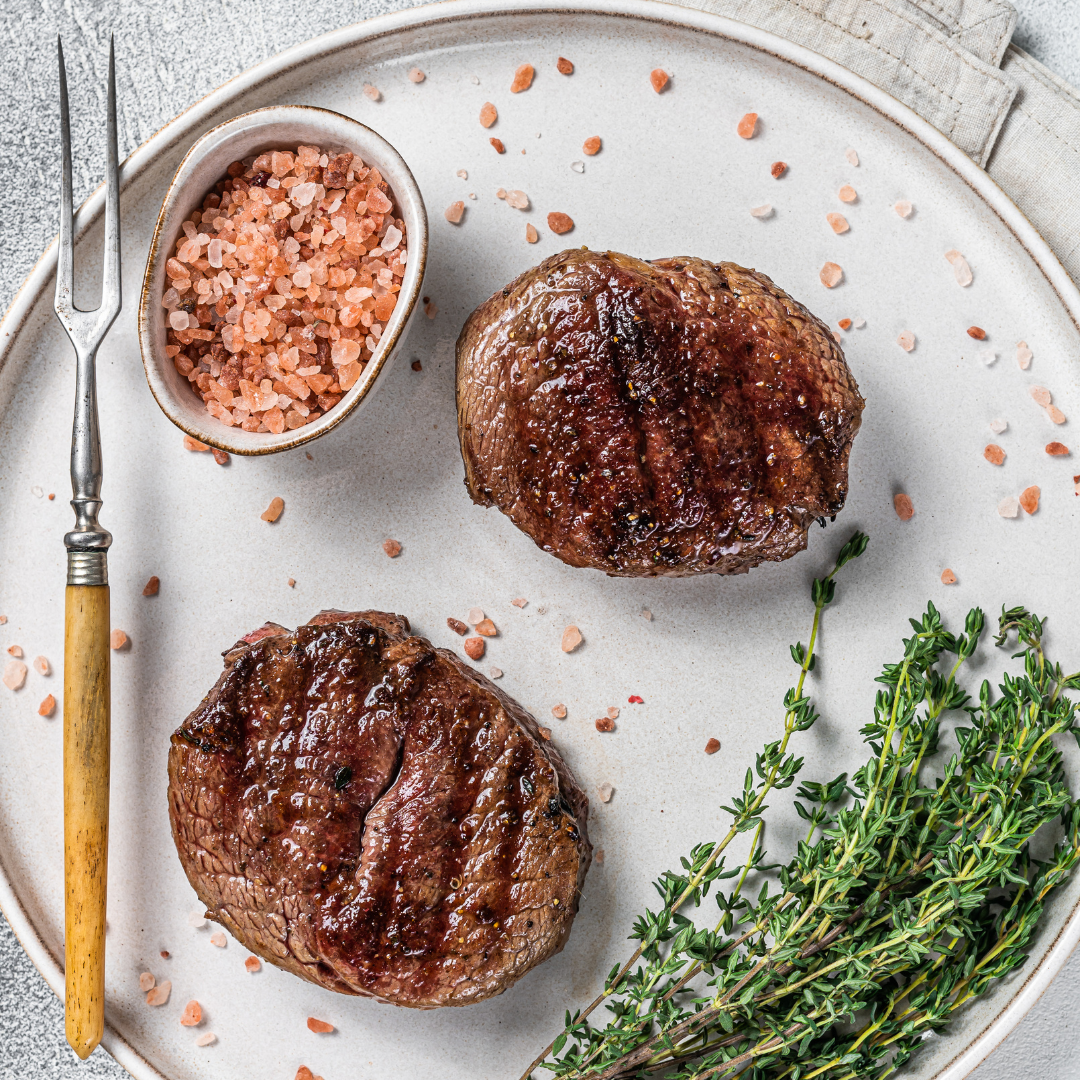 Ostrich Pearl Filet Medallions